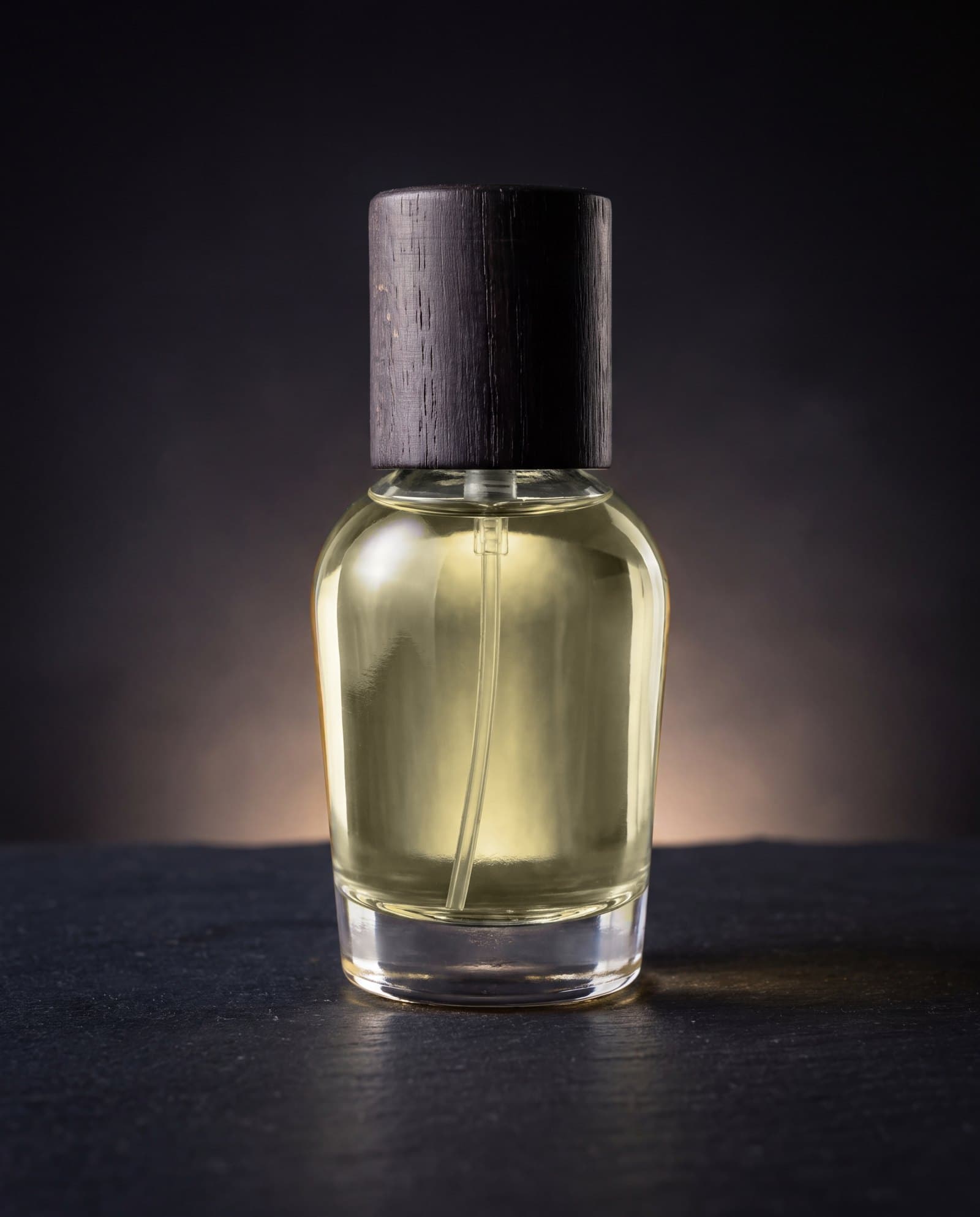 The Apothecary's Iris, a 30 ml bottle with a dark wooden cap